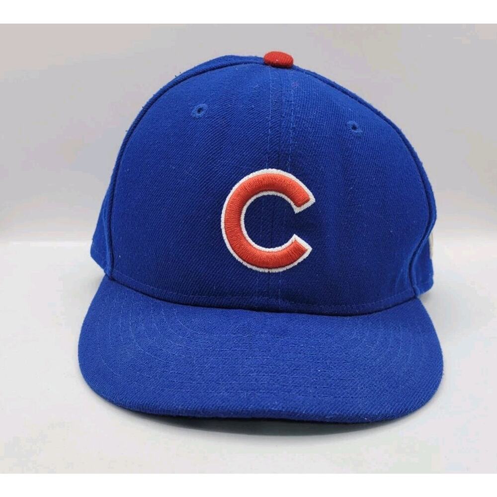 New Era MLB 59fifty Chicago Cubs Fitted Hat 6 3/4‎ Blue